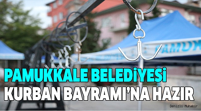 PAMUKKALE’DE KURBAN KESİM YERLERİ BELİRLENDİ