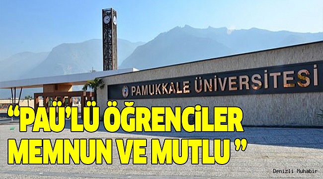 PAÜ DAHİL 27 İLDEKİ ÜNİVERSİTELİLER MUTLU