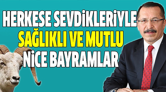 REKTÖR BAĞ’DAN KURBAN BAYRAMI MESAJI