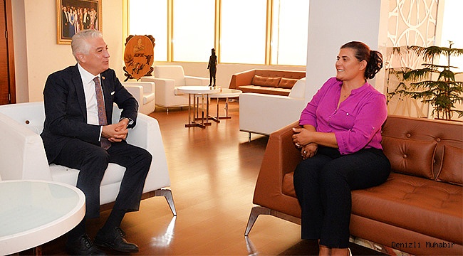 SANCAR'DAN ÖZLEM ÇERÇİOĞLU'NA DESTEK ZİYARETİ