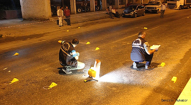 Silahlı çatışma, karayoluna adeta kurşun yağdı
