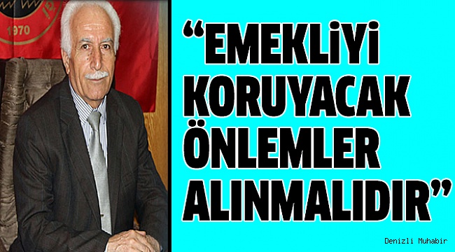 TÜED DENİZLİ BAŞKANI OYMAK’TAN AÇIKLAMA