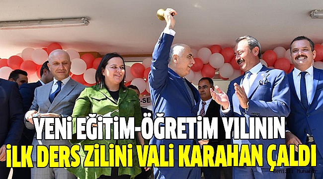 2018-2019 EĞİTİM-ÖĞRETİM YILI TÖRENLE BAŞLADI