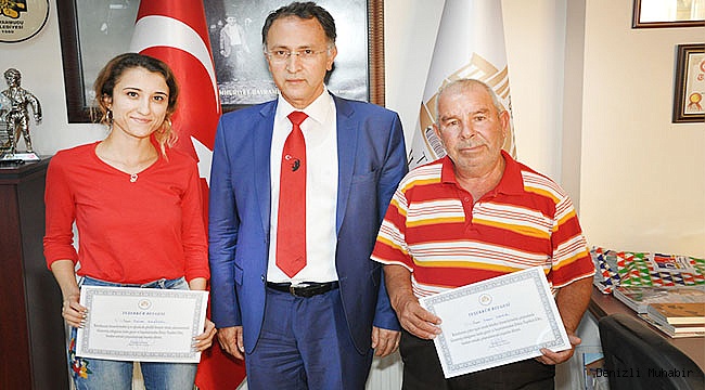BELEDİYE PERSONELİNE TEŞEKKÜR BELGESİ