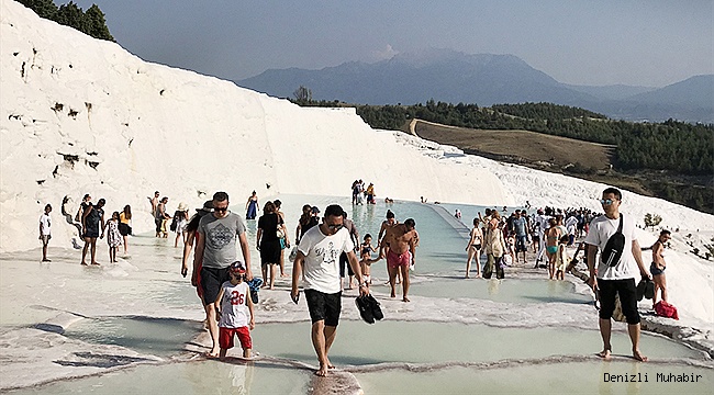 "Beyaz cennet"te yerli turist yoğunluğu