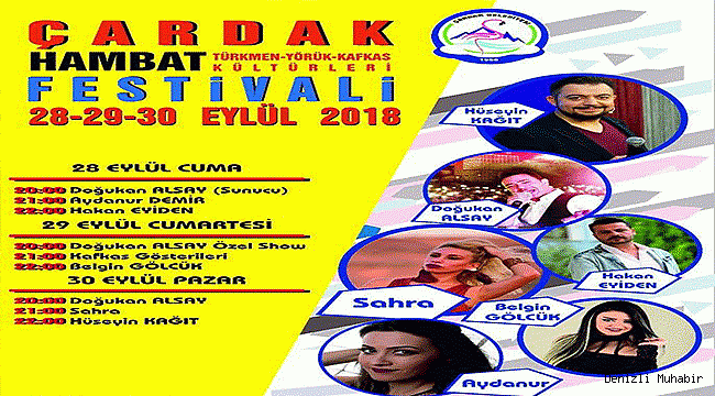 ÇARDAK FESTİVALE HAZIRLANIYOR