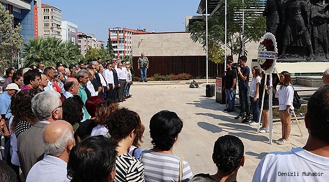 CHP'nin 95. kuruluş yıl dönümü kutlandı