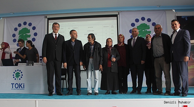ÇİVRİL’DE 330 KONUTUN KUR'ASI  ÇEKİLDİ