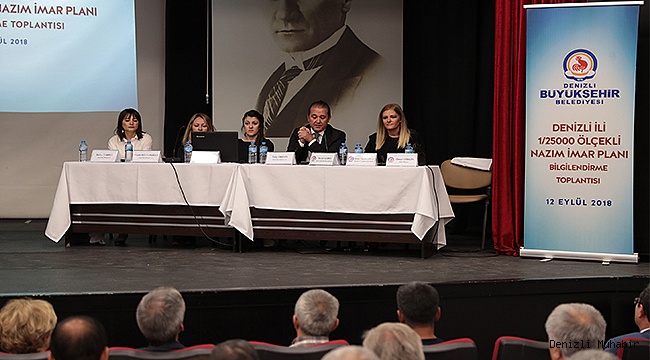 DENİZLİ'NİN NAZIM İMAR PLANI YENİLENDİ