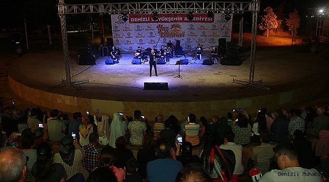 DENİZLİLİLER YAZ KONSERLERİNE BAYILDI
