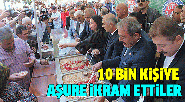 DTO AŞURE HAYRI YAPTI