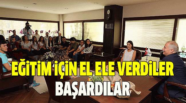 GENÇLERDEN BAŞKAN ZOLAN’A TEŞEKKÜR ZİYARETİ