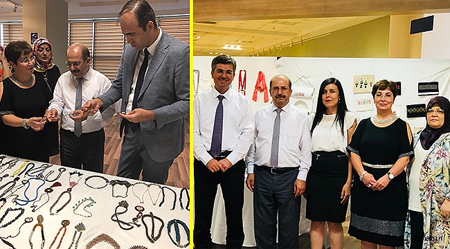 “HÜNERLİ ELLER ” TAKI SERGİSİ TAM NOT ALDI