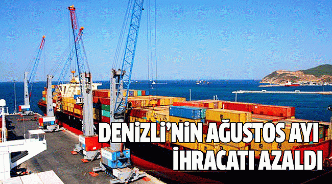 İHRACATIMIZ YÜZDE 2 AZALDI