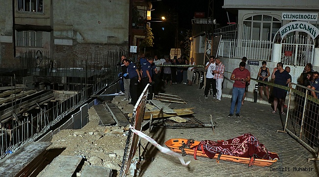 İNŞAATTA GÖÇÜK: 1 ÖLÜ