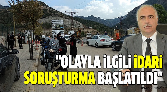 KARAHAN İŞ KAZASI İLE İLGİLİ AÇIKLAMA YAPTI