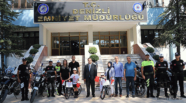 KIRMIZI DÜDÜK PROJESİNDE MİNİKLER ÖDÜLLENDİRİLDİ