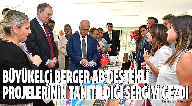 ÖNCE KARAHAN’I ZİYARET ETTİ SONRA SERGİYİ