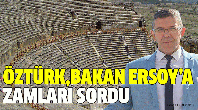 ÖZTÜRK’TEN MECLİSE SORU ÖNERGESİ