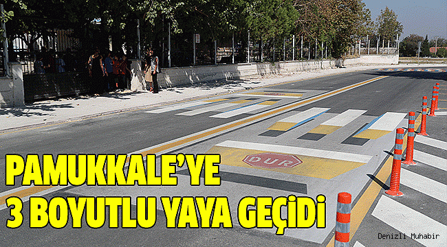 PAMUKKALE BELEDİYESİ’NDEN ÖRNEK BİR PROJE DAHA