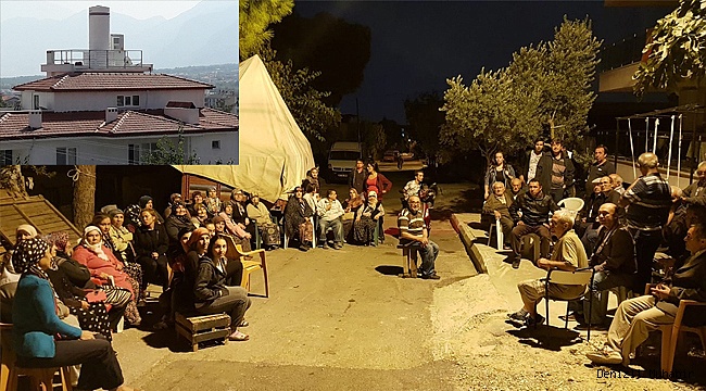 Su deposu görünümlü baz istasyonuna tepki