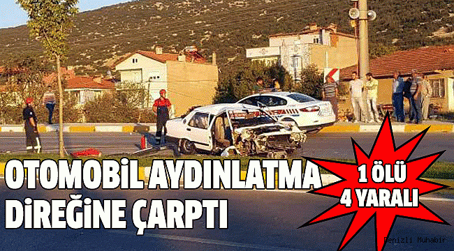 TAVAS’TA FECİ KAZA