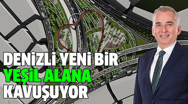 ÜÇGENDE YENİ BİR YEŞİL ALAN YARATILIYOR