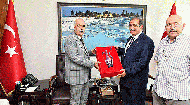 UŞAK VALİSİ DEMİR,KARAHAN’I ZİYARET ETTİ