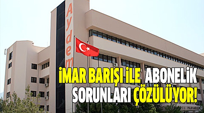 100 BİNDEN FAZLA ABONENİN SORUNU ÇÖZÜLECEK
