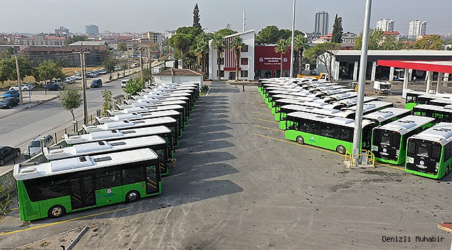 80 yeni otobüs hizmete giriyor