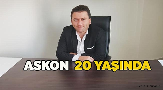 ASKON 20. yaşını kutluyor