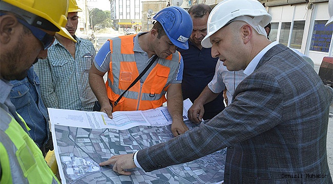 Başkan Özbaş, Sarayköy’de hizmet destanları yazıyor