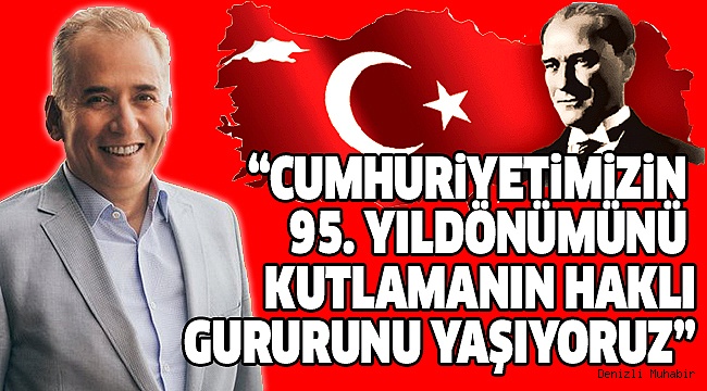 BAŞKAN ZOLAN' DAN CUMHURİYET BAYRAMI MESAJI