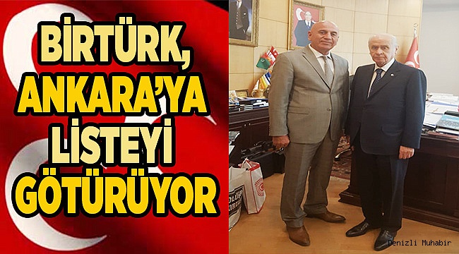 BİRTÜRK, LİSTELERİ GÖTÜRÜYOR