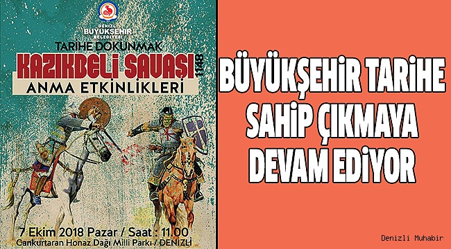 BÜYÜKŞEHiR’DEN KAZIKBELİ SAVAŞI ANMA ETKİNLİKLERİ