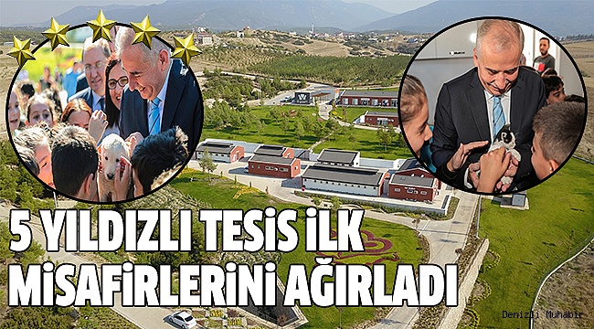 BÜYÜKŞEHİRDEN HAYVANLARA ÖZEL MERKEZ