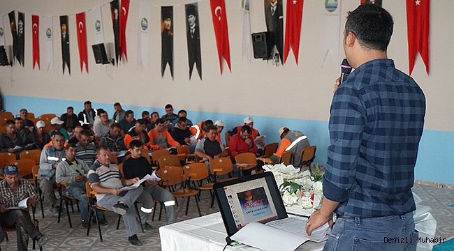ÇİVRİL BELEDİYESİ’NDE İŞ GÜVENLİĞİ EĞİTİMİ