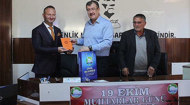 ÇİVRİL’DE MUHTARLAR GÜNÜ COŞKUSU YAŞANDI