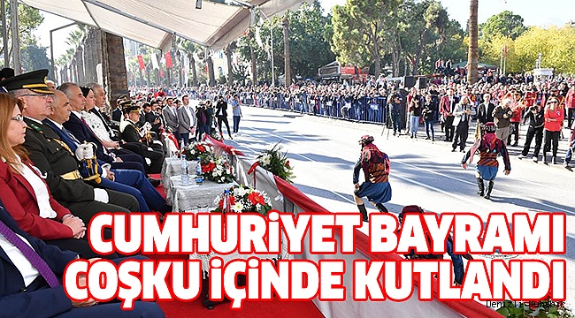 DENİZLİ'DE 29 EKİM COŞKUSU BÖYLE YAŞANDI