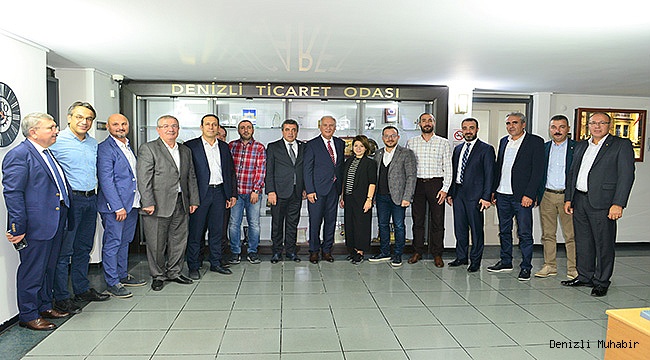 DENİZLİ İLE ALMANYA ARASINDAKİ TİCARETİ GELİŞTİRMEK İÇİN TOPLANDILAR