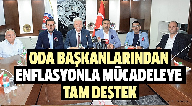 DENİZLİ İŞ DÜNYASINDAN ORTAK BASIN AÇIKLAMASI