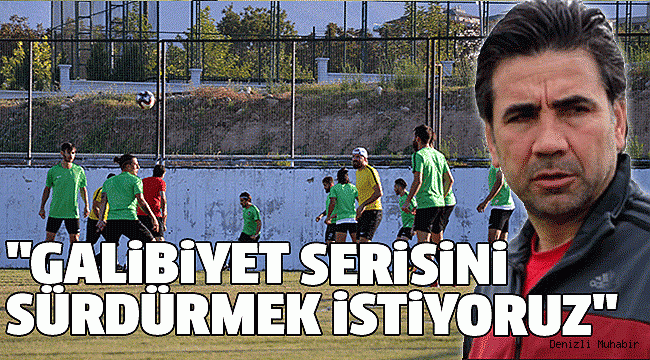DENİZLİSPOR'DA ÜMRANİYE MAÇI HAZIRLIKLARI BAŞLADI