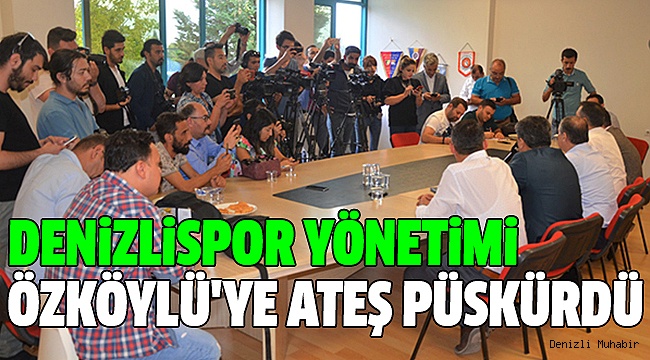 DENİZLİSPOR YÖNETİMİ TOPLANTI YAPTI