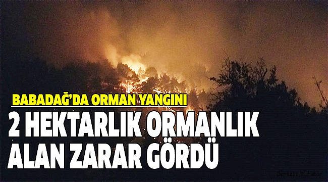 EKİPLER YANGINI 4 SAATTE SÖNDÜREBİLDİ