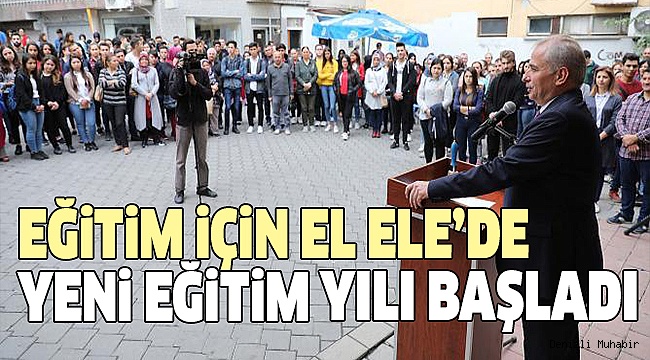 İLK DERS ZİLİNİ BAŞKAN ZOLAN ÇALDI
