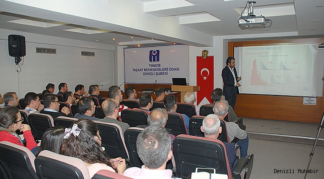 İMO’DAN YENİ BİNA DEPREM YÖNETMELİĞİ TOPLANTISI