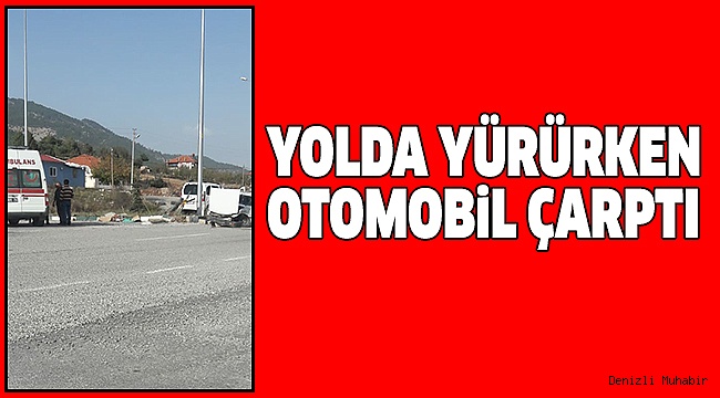 İŞTEN ÇIKMIŞ YOLDA YÜRÜYORDU