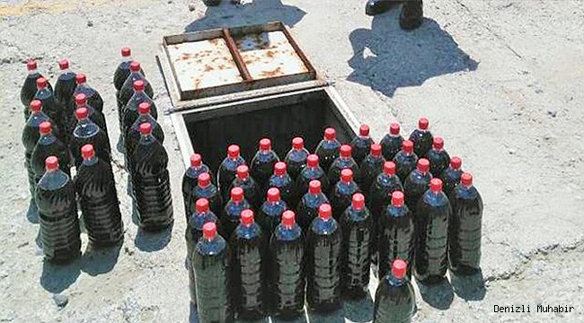 JANDARMA 900 LİTRE KAÇAK ŞARAP ELE GEÇİRDİ