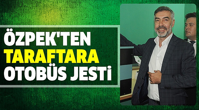 KULÜP İMKANLAR DAHİLİNDE OTOBÜS KALDIRACAK