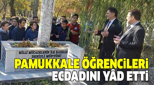 LİSE ÖĞRENCİLERİ TÜRBE VE ŞEHİTLİĞİ ZİYARET ETTİ